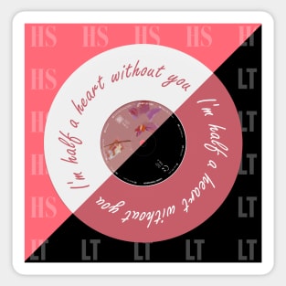 Larry Stylinson vynil - Half a heart Sticker